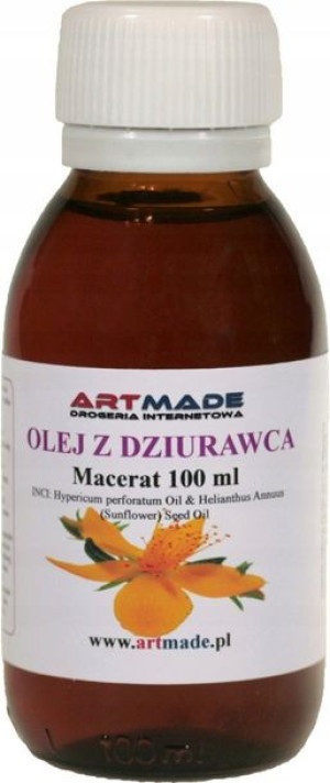 Olej z dziurawca, dziurawiec - bóle pleców - 100ml