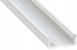 Profil aluminiowy do taśma LED D 1M biały
