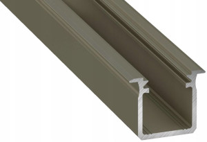 Profil aluminiowy do taśma LED G 1M INOX