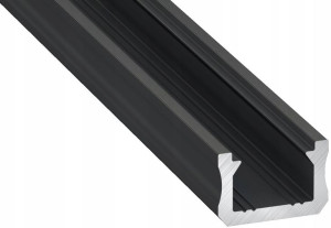 Profil aluminiowy do taśma LED X 2M czarny