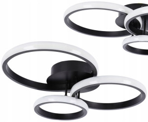 Lampa sufitowa LED PLAFON MODERN żyrandol 38W