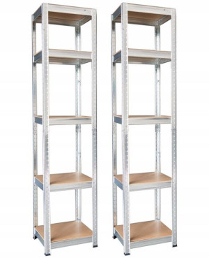 Regał Magazynowy Metalowy Słupek 180x40x40 2 Szt