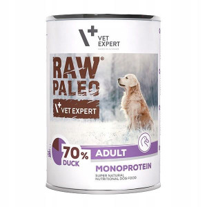 RAW PALEO Kaczka/Duck Adult 400g KARMA DOROSŁE PSY