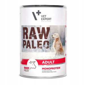 RAW PALEO Wołowina/Beef Adult 400g karma mokra