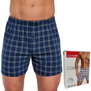 bokserki CORNETTE COMFORT cotton 002/252 krata XL