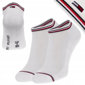 Tommy Hilfiger Stopki 2 Pak 1093 Białe 39-42 Men