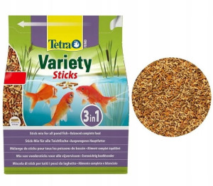 TETRA POND VARIETY STICKS 7L Mix 3 Pokarm Dla Ryb