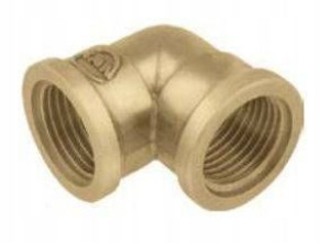 Kolano Mosiężne Gw 1/2 Kan-therm Push 9001.88