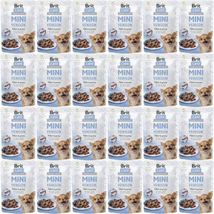 Brit Care Mini Pouch VENISON 24x85g