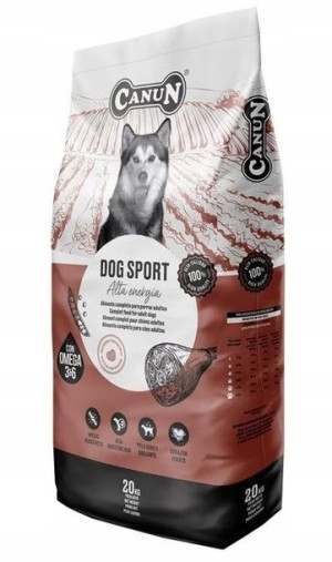 Sucha karma dla psa Canun Dog Sport 20kg 40% mięsa