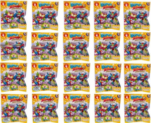 Super Zings 4 Saszetka Z Figurka Zestaw 20 Sztuk