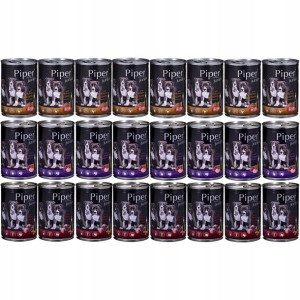 Dolina Noteci PIPER Junior MIX 3 SMAKÓW 24x400g