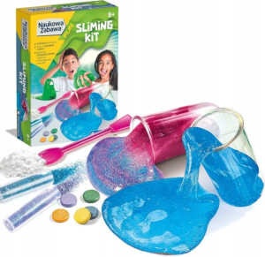 Clementoni Naukowa Zabawa Slime Zestaw Sliming Kit