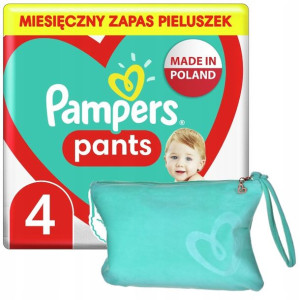 Pampers Pieluchomajtki PANTS 4 Maxi 176 szt GRATIS
