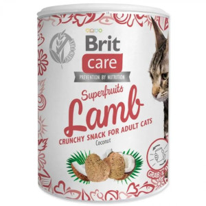 Brit Care Cat Snack Superfruits Lamb 100g