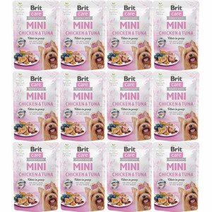 Brit Care Mini Pouch Chicken&Tuna 12x85g