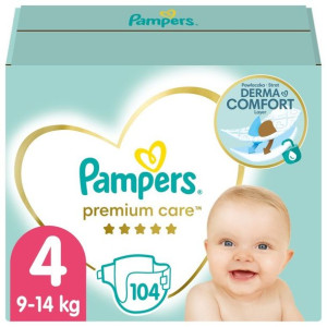Pieluszki Pampers Premium Care rozmiar 4 104 szt.