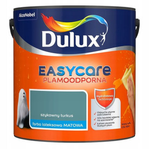 Dulux EasyCare Farba Ścienna Szykowny turkus 2,5L