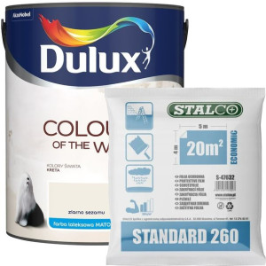 Dulux Kolory Świata Farba Ziarno Sezamu 5L +GRATIS