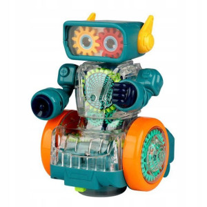 Elektryczny robot DLA DZIECI ŚWIECI JEŹDZI 3+