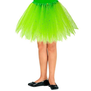 Spódniczka Tutu Neonowa Zielona 30 Cm Tiul