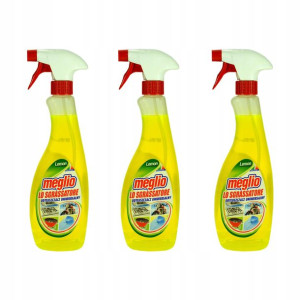 Płyn do czyszczenia MEGLIO odtłuszczacz 3x 750 ml