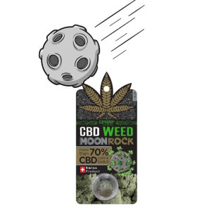 Susz konopny 70% Cbd Moon rock 0,7g Euphoria