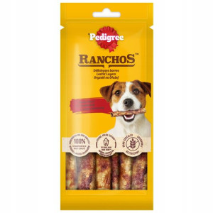 PEDIGREE Ranchos Gryzaki na Dłużej 40g wołowina