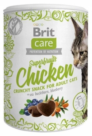 Brit Care Cat Przysmak Superfruits KURCZAK 100g