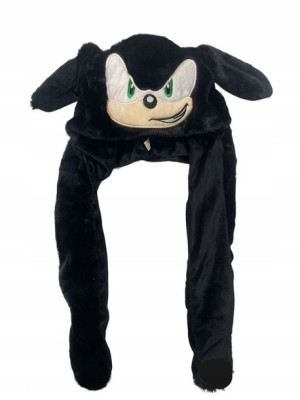 Czapka SONIC LED ruchome ŚWIECĄCE uszy