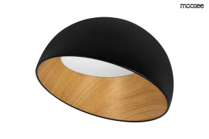 MOOSEE lampa sufitowa TOLLA SIDE czarna / naturalna