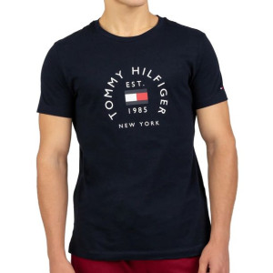 Tommy Hilfiger t-shirt koszulka męska granatowy MW0MW27909 L
