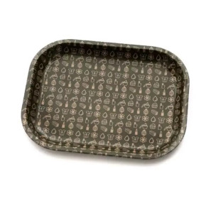 Tacka metalowa Plant of life Symbols 18 x 14 cm
