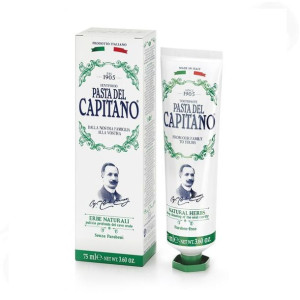 Pasta del Capitano Natural Herbs naturalna ziołowa pasta do zębów 75ml
