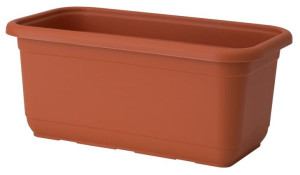 Skrzynka balkonowa Venus ECO 30 mat terrakota modna odporna