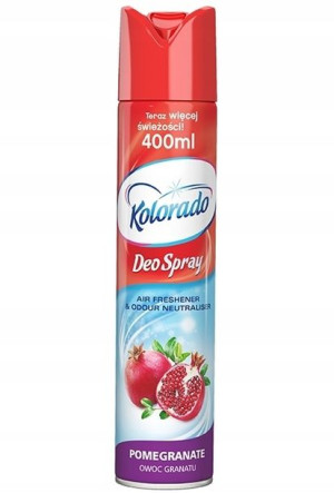 Odświeżacz Powietrza Spray400ml Owoc Granatu
