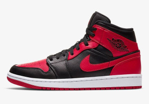 Buty Nike Air Jordan 1 Mid Bred Banned 554724-074 r. 44