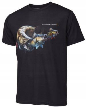 Koszulka Savage Gear Cannibal krótki rękaw r. L