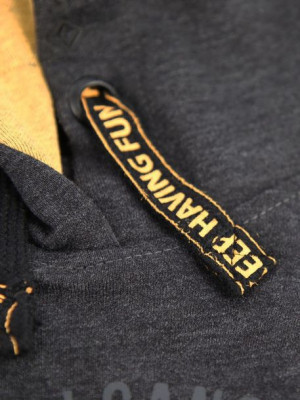 Chłopięca bluza kangurka z nadrukiem B-SWIS JUNIOR 134-140