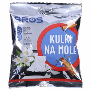 Bros Kulki Środek Na Mole Odzieżowe Kwiatowe 20szt