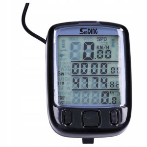 Licznik Rowerowy Wodoodporny Lcd 24 Funkcje Mocny