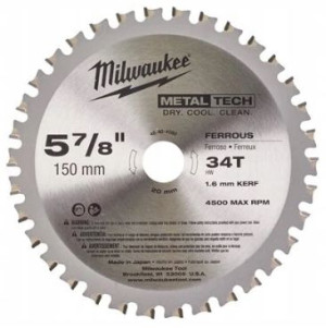 Piła Tarczowa Do Metalu 150*20*1.6/34 Milwaukee