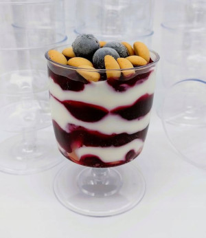 50szt Kieliszki pucharki na deser fingerfood 190ml