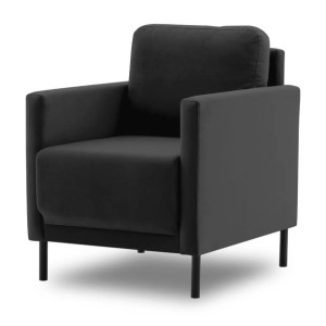 Wygodny Fotel Welurowy Laya 55 70x94x90 Cm
