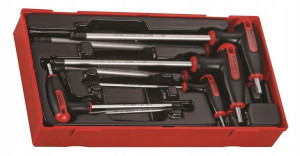 Klucze sześciokątne calowe Teng Tools TTHEX7AF