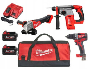 Zestaw Powerpack 18v M18fpp3q 2*5.0 Ah Milwaukee
