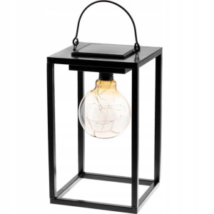 Lampa Solarna LED Latarenka Ogrodowa Wisząca Loft