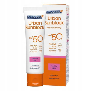 NOVACLEAR URBAN SUNBLOCK Krem SPF50 skóra wrażliwa