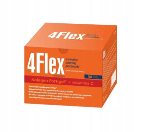 4 Flex o smaku czarnej porzeczki 30 sasz.