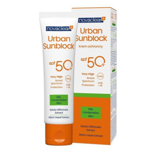 NOVACLEAR URBAN SUNBLOCK Krem SPF50 skóra tłusta 4